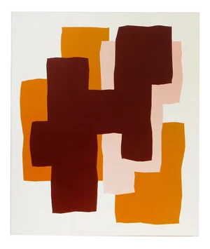 Caroline Leseur, Sand Hills N° 1, Acrylic on Canvas