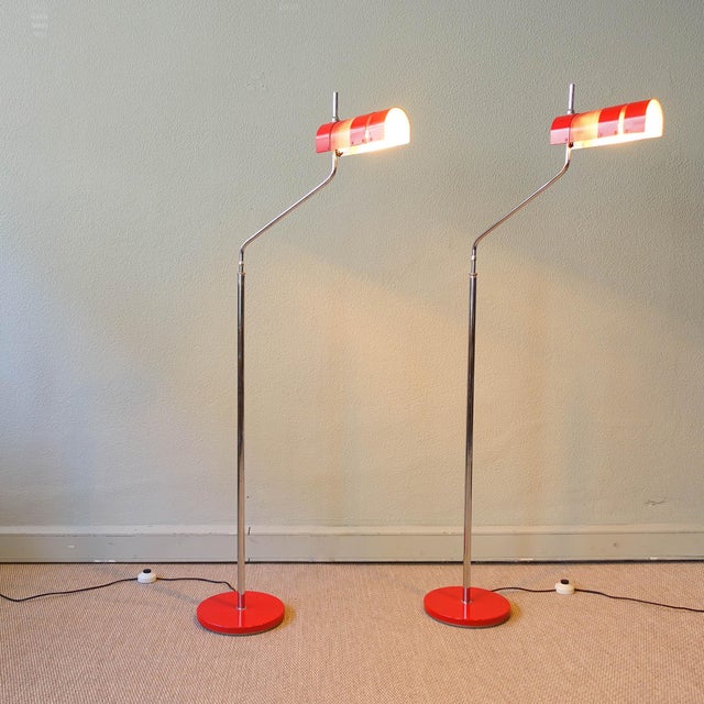 1970s Teide Floor Lamp by Gabriel Teixido for Fase, Madrid, 1974 For Sale - Image 5 of 18