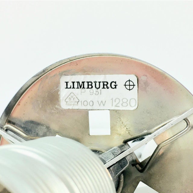 Amber 1960s XL Mid-Century Modern Amber Bubble Glass Pendant by Helena Tynell for Limburg, Germany For Sale - Image 8 of 8