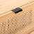 Baisley 2 Drawer Rattan Night Stand - Natural For Sale - Image 9 of 12