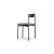 Brugola Black Chair by Mingardo For Sale - Image 6 of 9