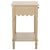 Haven Scalloped 1 Top Drawer Accent Table in Natural For Sale - Image 9 of 10