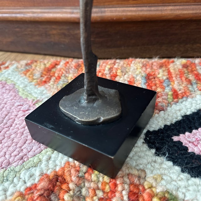 1970s Modernist Bronze Ballerina Sculpture, Mid-Century Style, C. 1970s For Sale - Image 5 of 6