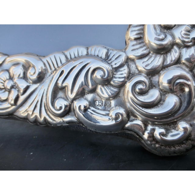 Sterling Silver Photo Frame by Carrs London Circa 1989 For Sale In New York - Image 6 of 6
