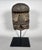 Dan-Guéré (Ivory Coast). Antique dancer's mask. Oval face with a domed forehead, sculpted with geometric lines connecting...