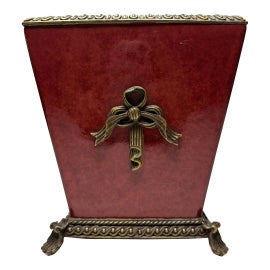 Example of Unlacquered Brass Finish Vessels and Vases