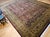 Vintage Oversize Kerman Design Rug in Royal Purple, Green, Cream, Gold, Blue For Sale - Image 15 of 15