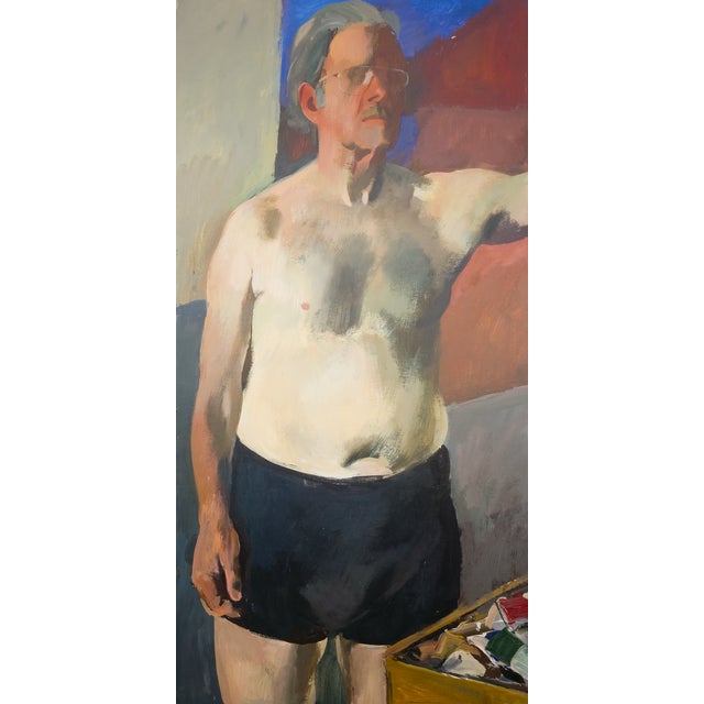 Serge Hollerbach Self-Portrait - Serge Hollerbach, C. 1979 For Sale