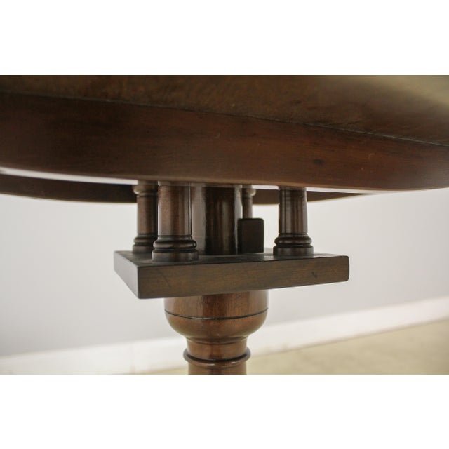 Kittinger Historic Newport Round Mahogany Tilt Top Table Chairish