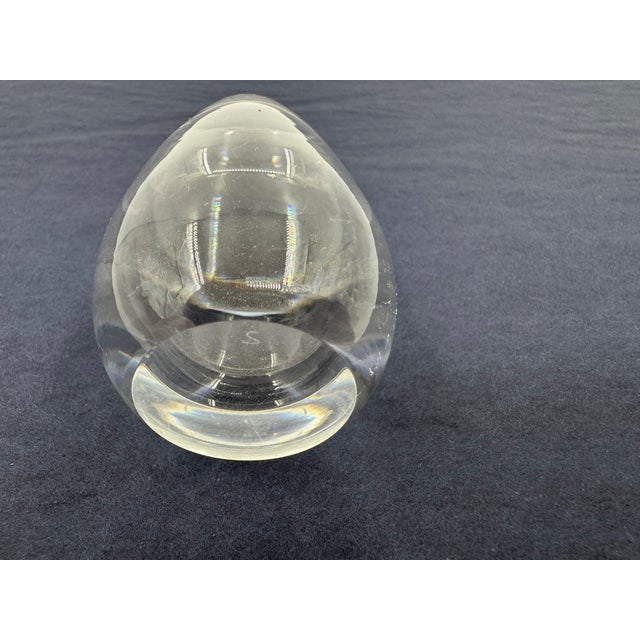 Steuben Late 20th Century Steuben Crystal Decanter Set- 9 Pieces For Sale - Image 4 of 6