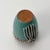 Vintage Turquoise Ceramic Vase by Alexandre De Wemmel, Belgium, 1950s For Sale - Image 10 of 11