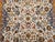 Vintage Persian Isfahan Rug, Hand-Knotted Wool & Silk, Allover Floral Pattern, Ivory & Brick-Red, 4x6 For Sale - Image 14 of 18