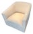 Rh 1950s Italian Shelter Arm Leather Chair | Classic Depth | Italian Veneto | Ivory For Sale