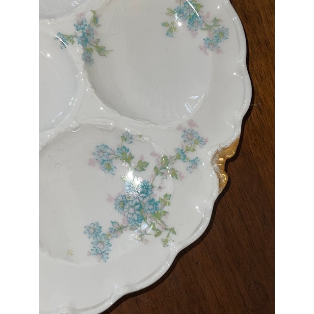 Vintage Theodore Haviland Limoges Oyster Plates Set of 4 Chairish