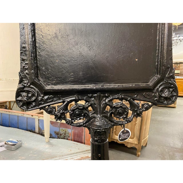 19th Century Antique Parisian Double Sided Street Sign For Sale - Image 4 of 8