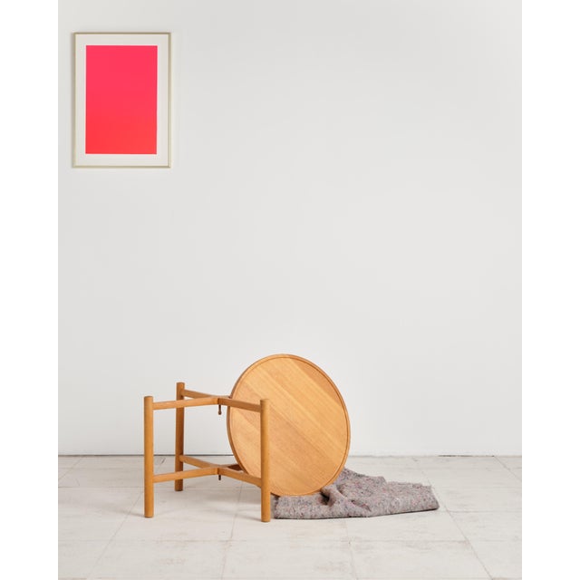 AT35 / PP35 Tray Coffee Table in Oak by Hans J. Wegner for PP Møbler, 1970s For Sale - Image 9 of 18