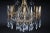Large 20th Century Gold-Plated Brass Chandelier For Sale - Image 6 of 12