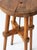 Antique Round Wood Stool Side Table For Sale - Image 6 of 18