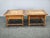 Large European Oak Nightstands, 1980s, Set of 2 For Sale - Image 3 of 18