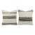 Anatolian Kilim Pillow Cover 19'' X 19'' - Set of Two For Sale