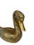 1970s Vintage Large Brass Swan by Fritz Brass For Sale - Image 5 of 10