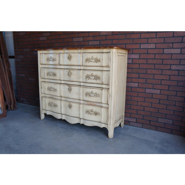Century Furniture Country French Tall Chest of Drawers For Sale - Image 12 of 12