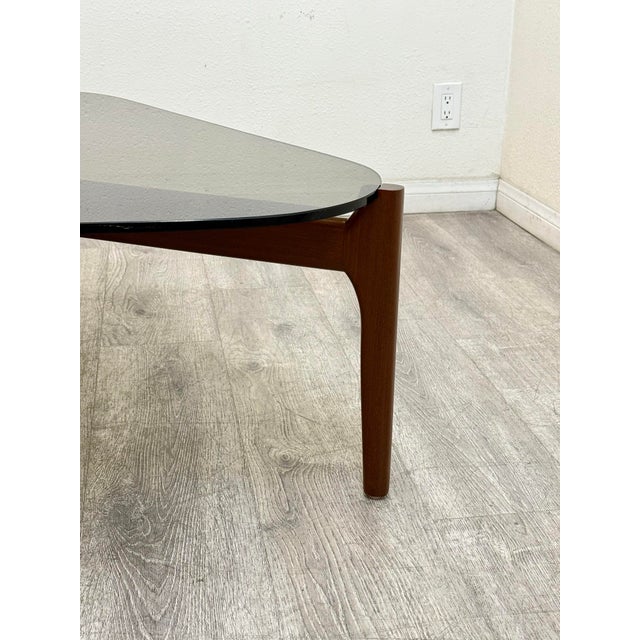 Wood Mid Century Modern Walnut Coffee Table For Sale - Image 7 of 10