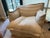 Marker & Son Armchair in Sunstone Linen with Big Back Cushions and a Pillow Edge. "A luxuriously deep, handcrafted...