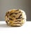 Contemporary The House of Scalamandré Tigre Silk Sphere Pillow, Ivory, Gold & Black For Sale - Image 3 of 3