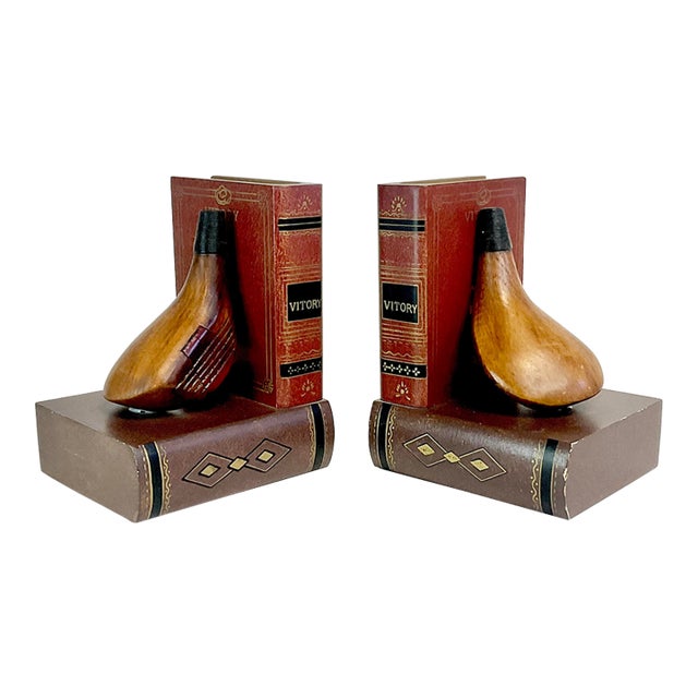 Vintage Americana Golf Club Bookends - A Pair For Sale