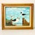 Painted in 1982 by Jay Brown, from Meza, AZ, this Original Oil Painting depicts Seagulls perched on dock pier posts. There...