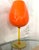 1960s 1960s Large Orange Empoli Style Goblet For Sale - Image 5 of 5