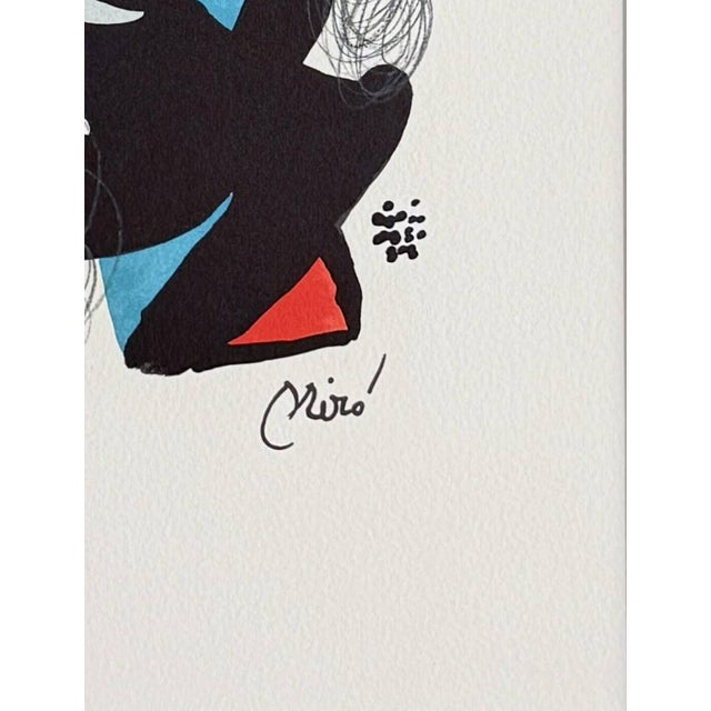 Joan Miró, La Mélodie Acide, Planche II, 1980, Lithograph For Sale - Image 3 of 7