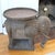 Large wicker elephant table, with original finish. There were several sizes of this table made (ranging from small to...