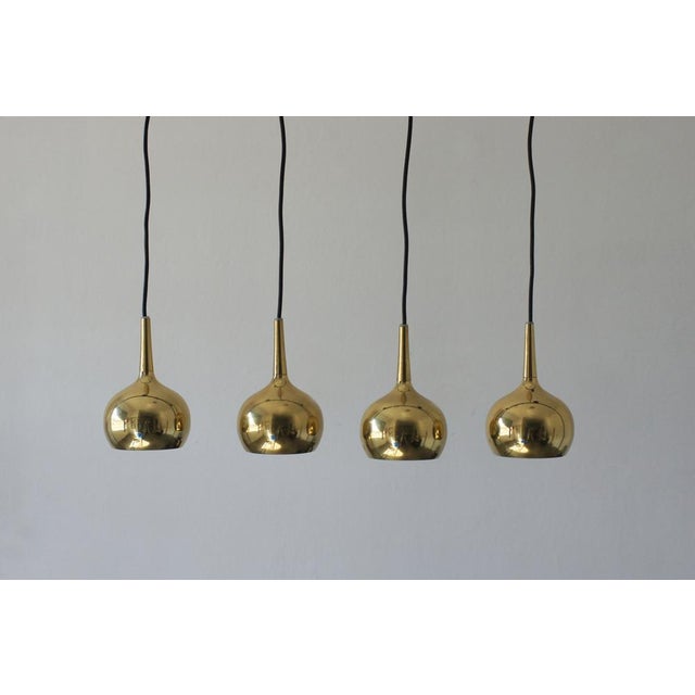 Pendant Ball Lamps from Frandsen Lighting, Denmark, 1970, Set of 4 For Sale - Image 4 of 4