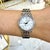 Ladies Omega De Ville Prestige 32.7mm 42410336052001 Butterfly Dial Steel Watch For Sale - Image 10 of 10