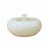 2020s Chinese White Marble Color Stone Carved Bowl Shape Display For Sale - Image 5 of 5