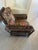Rustic Stunning Vintage Coastal Palecek President’s Stick Rattan Lounge Chair For Sale - Image 3 of 12