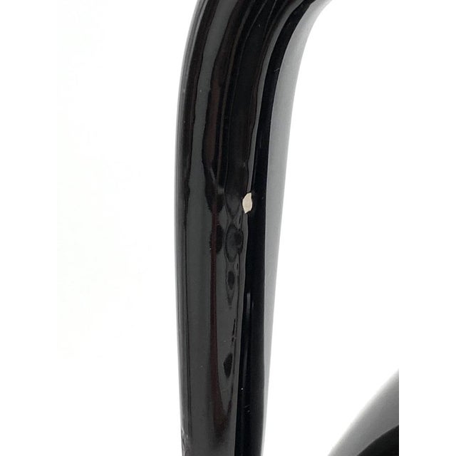 Organic Black Ceramic Vase, France, 1970s For Sale - Image 18 of 18