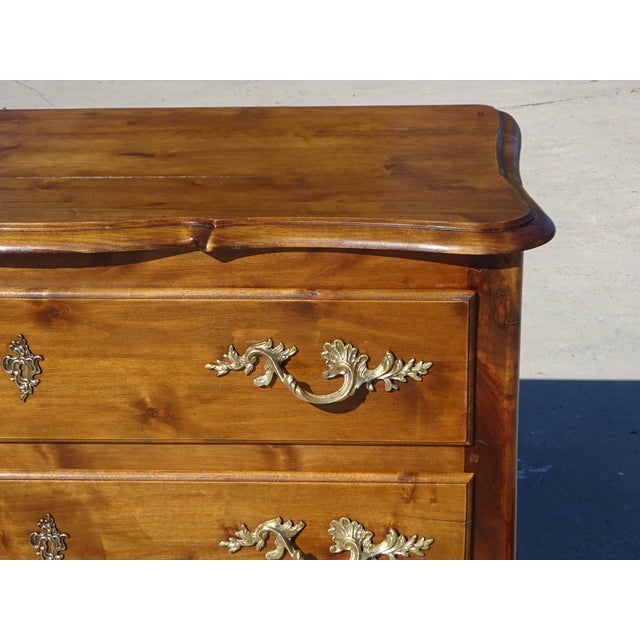 Louis XV Style Chest of 2 Drawers, 1970s For Sale - Image 3 of 18