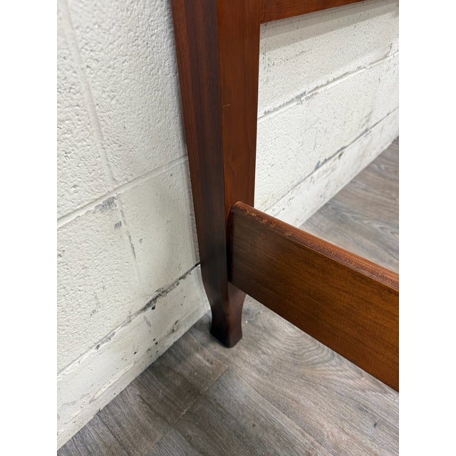 Wood Vintage Full Size French Provincial French Country Style Bed For Sale - Image 7 of 16
