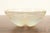 A gorgeous Art Deco crystal glass bowl featuring a beautifully molded opalescent scallop shell design By René Lalique...