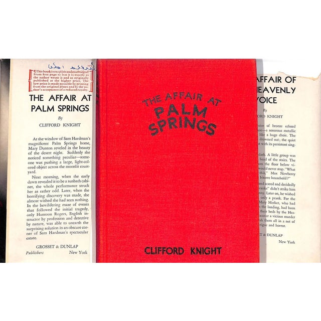 "The Affair at Palm Springs" 1938 Knight, Clifford For Sale - Image 4 of 6