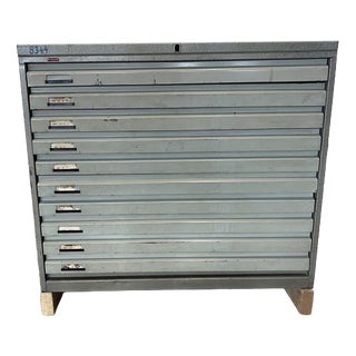 Vintage Commode in Iron, 1970 For Sale