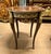 Elegant French Louis XV Accent Table With Intricate Marquetry & Bronze Ormolu For Sale - Image 4 of 4