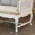18th Century Swedish Rococo Bench in Hand-Scraped Painted Finish For Sale - Image 10 of 18