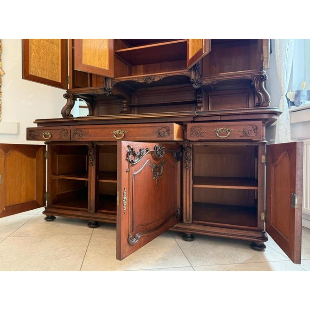 Baroque Pfeiferl Topboard Buffet, 1880s For Sale - Image 18 of 18