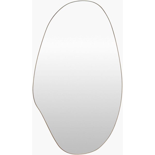Elevate your space with the Louie accent mirror wall decor, a captivating piece that embodies the sleek elegance of Mid-...