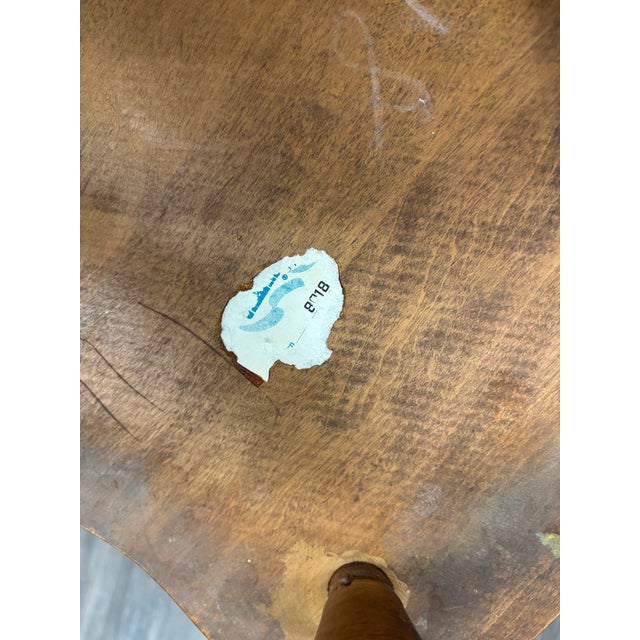 Vintage Tell City Hard Rock Maple Dining Chairs - Set of 4 For Sale - Image 9 of 11