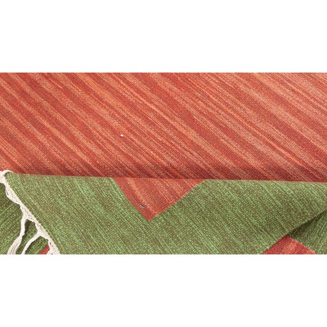 Mid-Century Modern Doris Leslie Blau Midcentury Swedish Flat Weave Rug by Erik Lundberg For Sale - Image 3 of 10